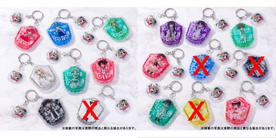 CLAMP 30th Anniversary Trading Gel Keychain Chobits Rayearth Clover X RG Veda