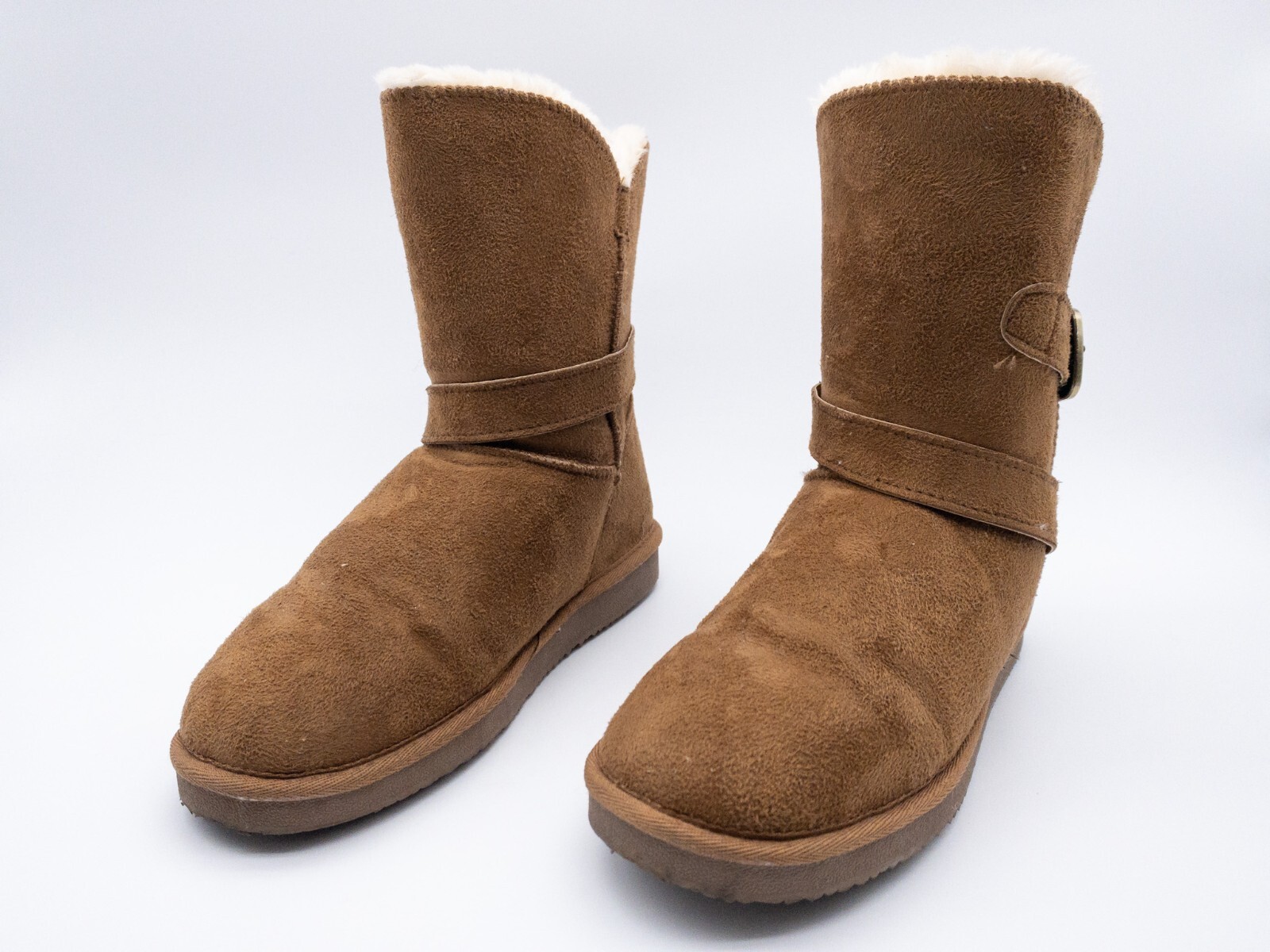 Island Botas de Invierno Mujer Nieve Cuero Braun Gr.38 Ue Art. 1656-50