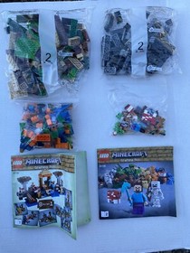 Never Played With LEGO MINECRAFT Crafting Box (21116) nos RETIRED READ