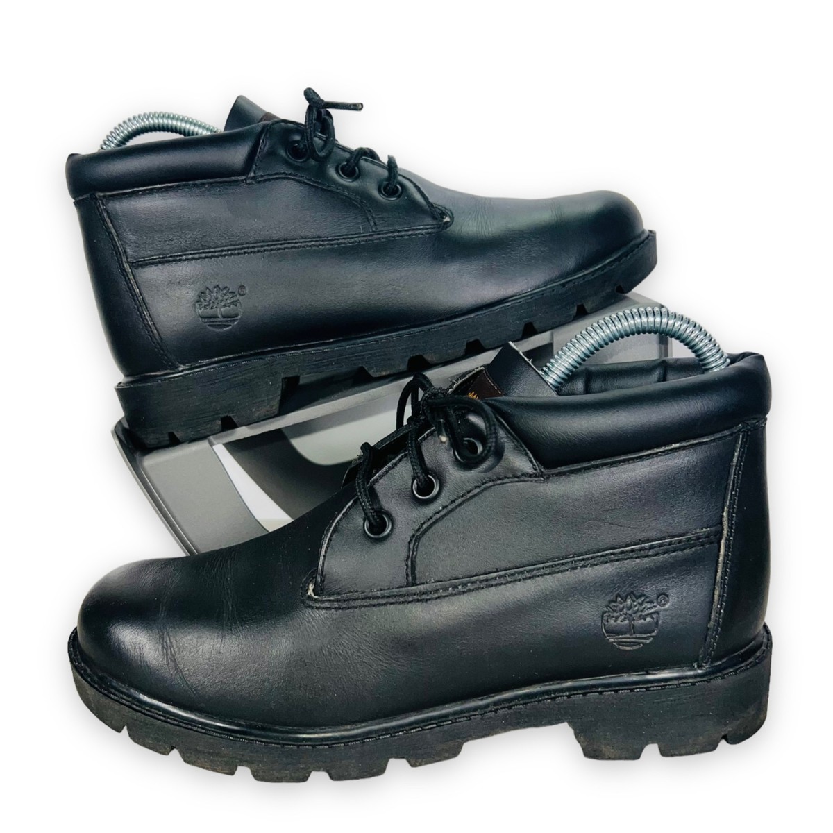 timberland waterproof dress boots Timberland New man Chukka BLACK Leather Boots MEN'S TB050059 Waterproof SZ 7-13