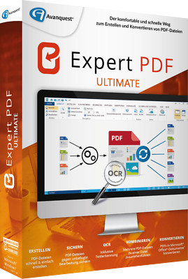 Expert PDF 14 Ultimate mit OCR Modul CD/DVD EAN 4023126122865