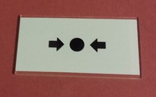 Fire Alarm Break Glass Manual Call Point Replacement Break Glass - FROM £1.25 Ea