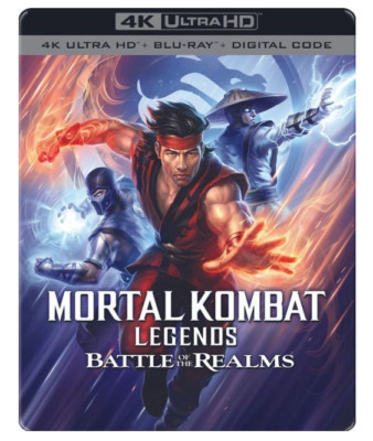 Mortal Kombat Legends Battle of the Realms (Steelbook, 4K UHD, Blu-ray, Digital)