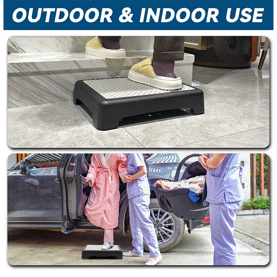 Anti-Slip Half Step Stool Elderly Disability Door Walking Outdoor Mobility Aid - image 4 of 4