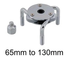 3 Legged Adjustable Oil Filter Remover Removal Installer Tool 65mm - 130mm
