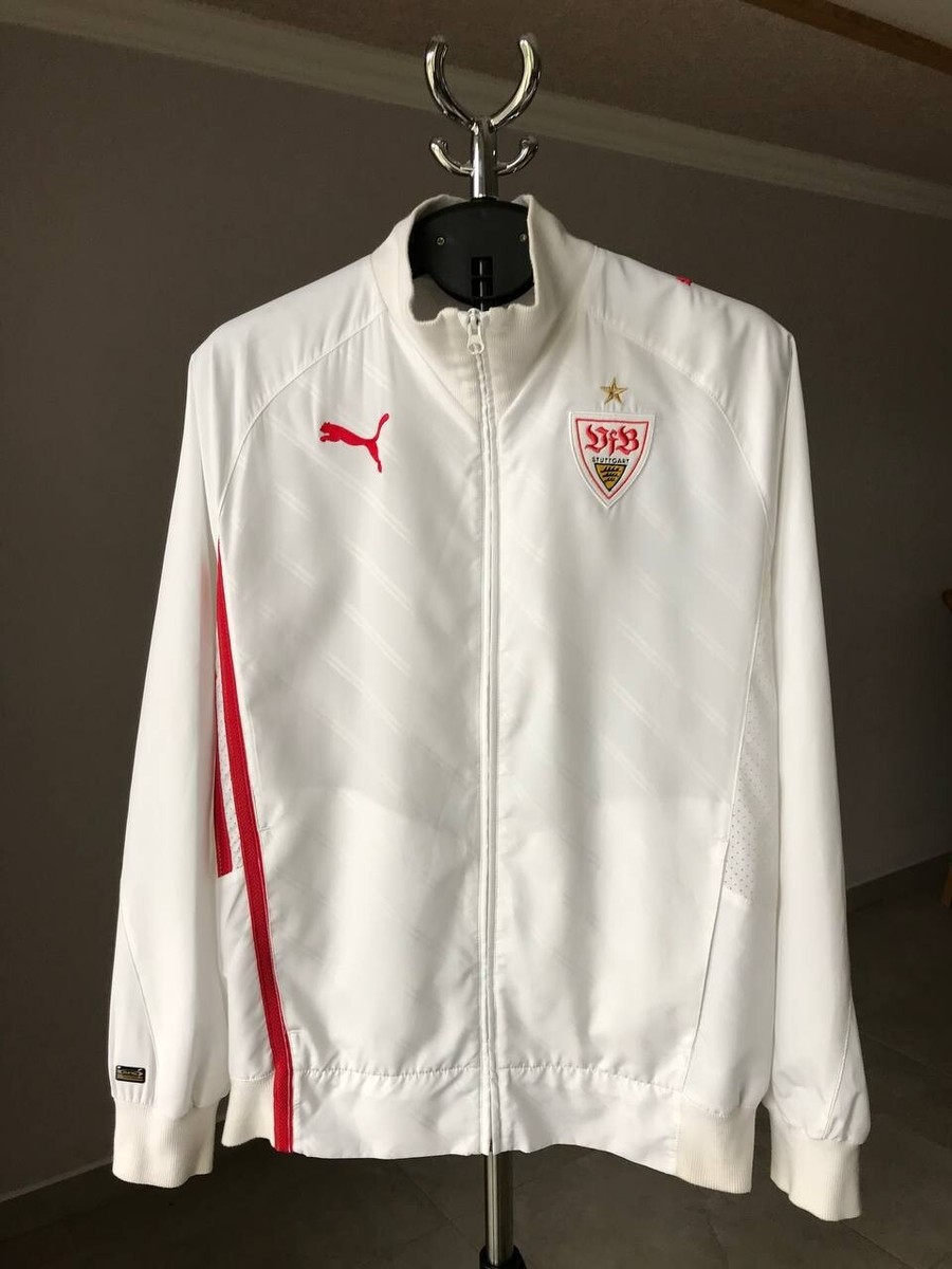 VFB STUTTGART TRAINING FOOTBALL SOCCER JACKET VINTAGE PUMA TRIKOT
