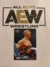 Christopher Daniels SCU Signed AEW First Edition Upper Deck Trading Card IP AUTO