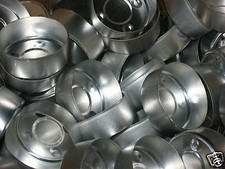 Aluminum TEALIGHT Molds Cups 100 count 