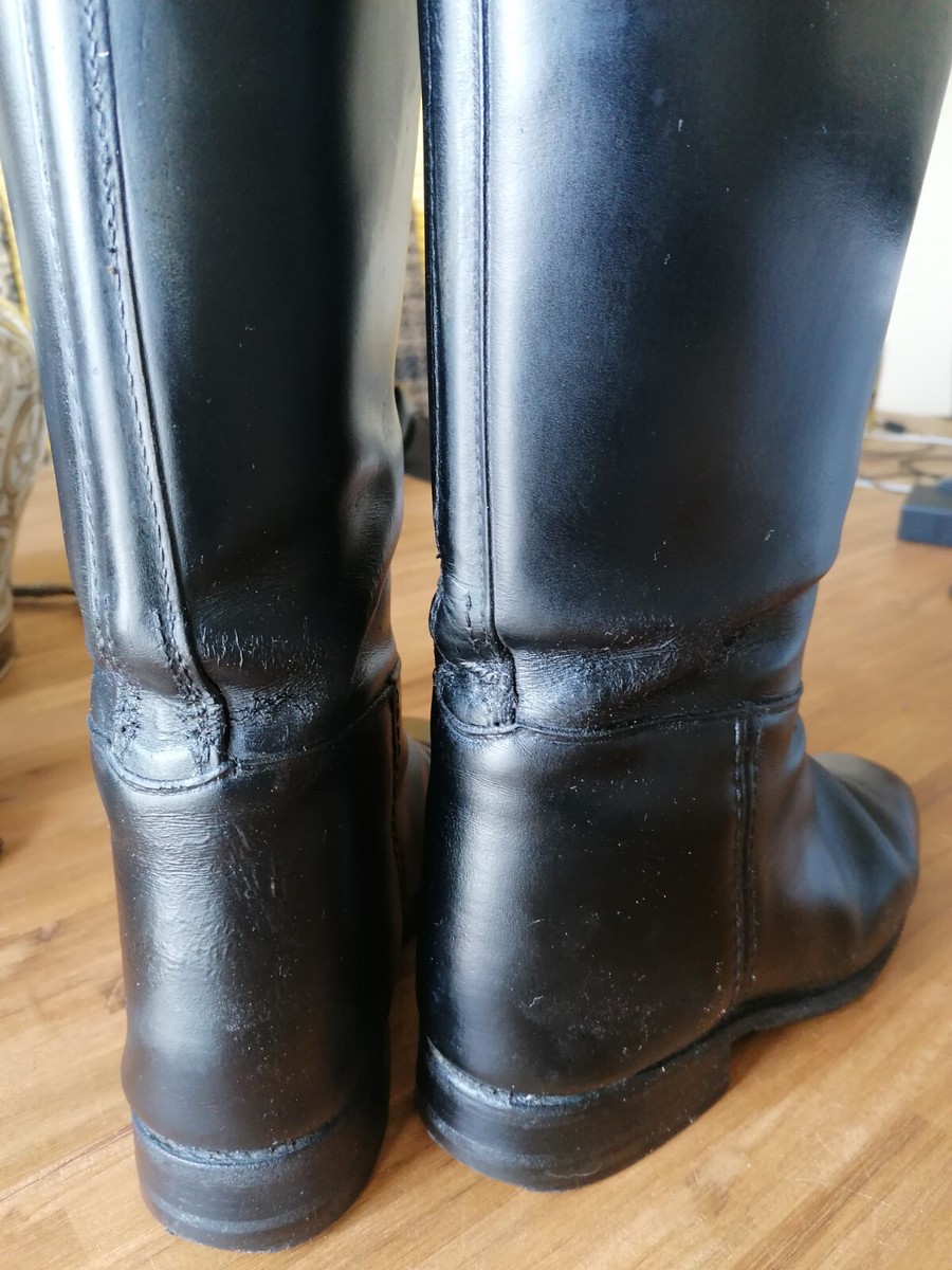 Bottes équitation Cavallo En Cuir Noir - Taille 36 (3 1/2), Neuves