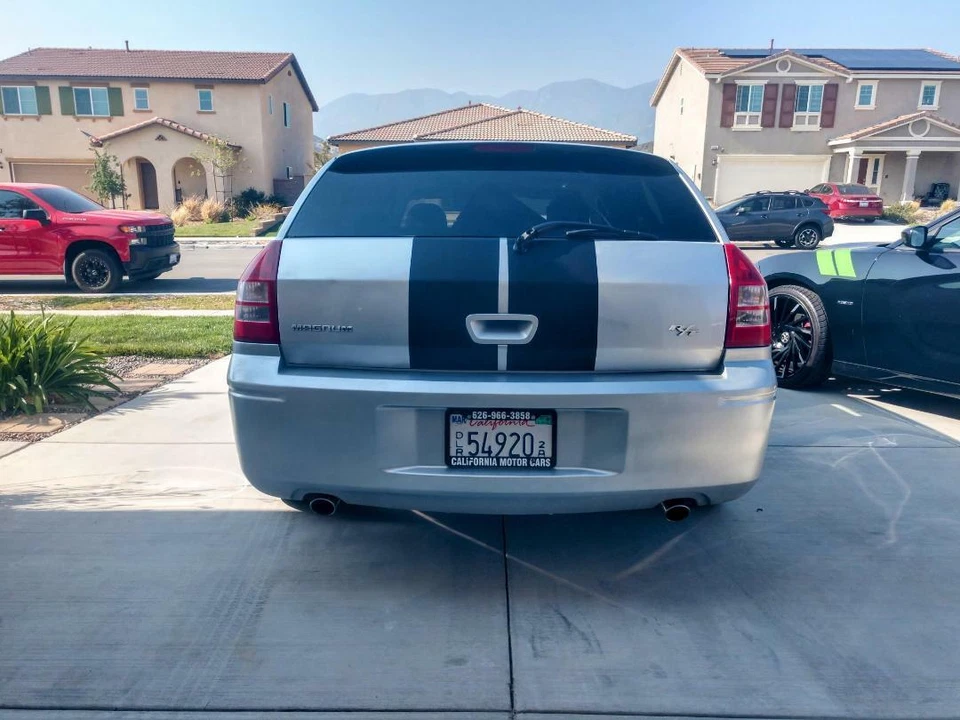 Calcomanía gráfica doble vinilo duelo 10" rayas carreras Dodge Magnum 40 pies se adapta a todos los Dodge MAGNUM Foto 2 de 4