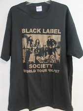 BLACK LABEL SOCIETY OFFICIAL MEMBERS PHOTO BAND CONCERT MUSIC T-SHIRT 2XL /XXL