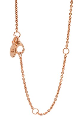 NEW 100% PANDORA Rose Gold Festive Bell Charm Pendant Necklace