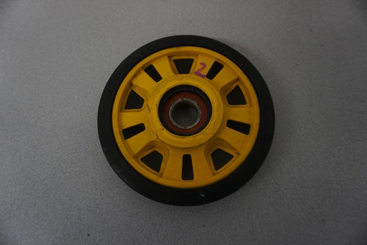 2009-2012 Ski-Doo OEM Track Idler Wheel Yellow 141mm MXZ Renegade