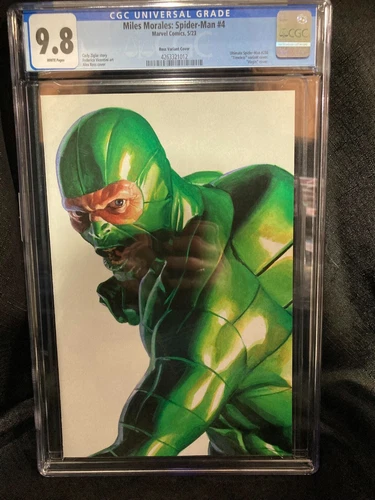 Miles Morales: Spider-Man #4 2023 Ross Variant Cover CGC Graded Comic Book