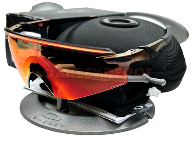  ️ OAKLEY ENCODER 009471 MATTE RED COLORSHIFT/PRIZM TRAIL TORCH SUNGLASSES
