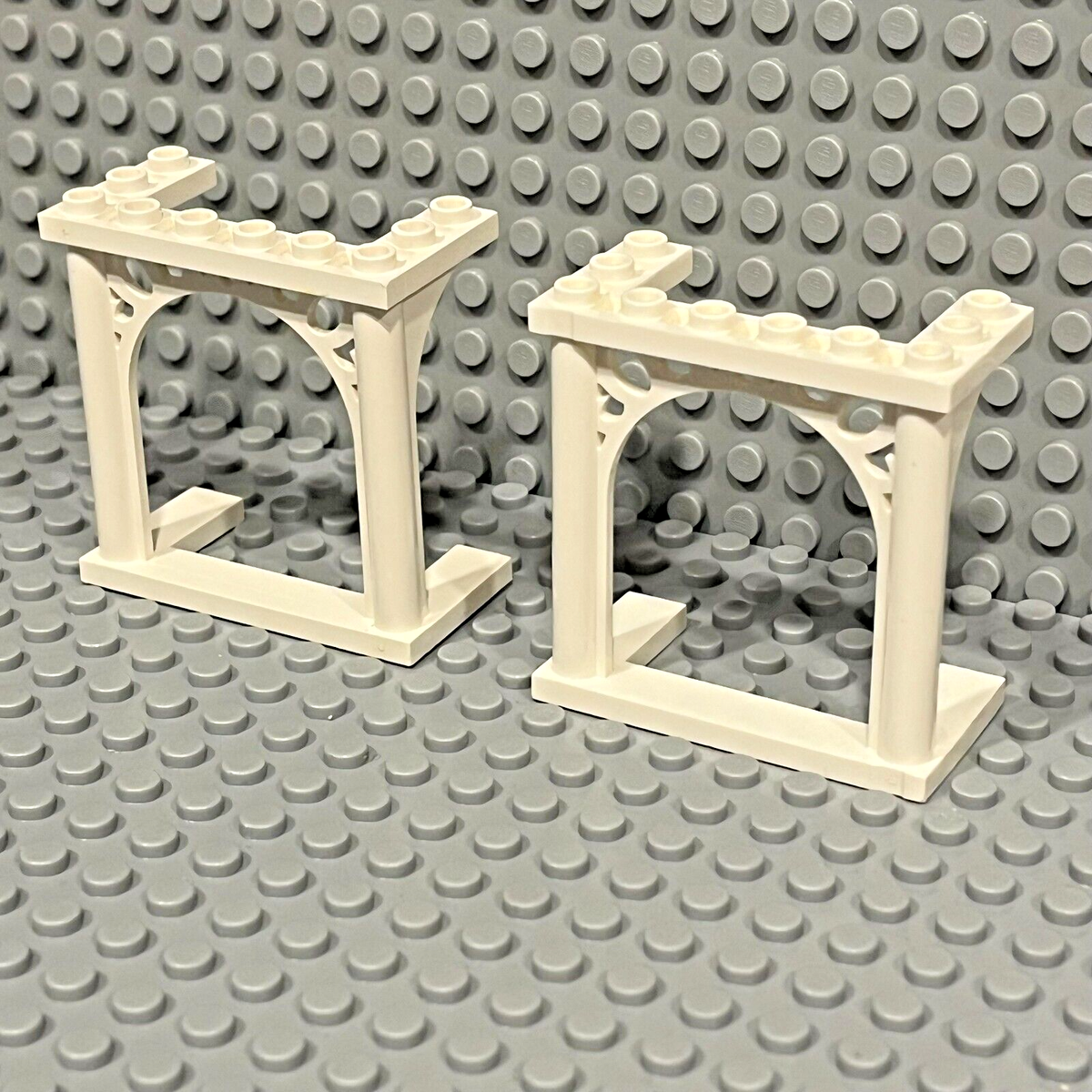 Lego White Arch 3 x 6 x 5 Ornamented Pavilion 30613 19063 Friends