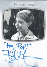  2020 The Twilight Zone Archives - Billy Mumy Ai-23 Inscription 