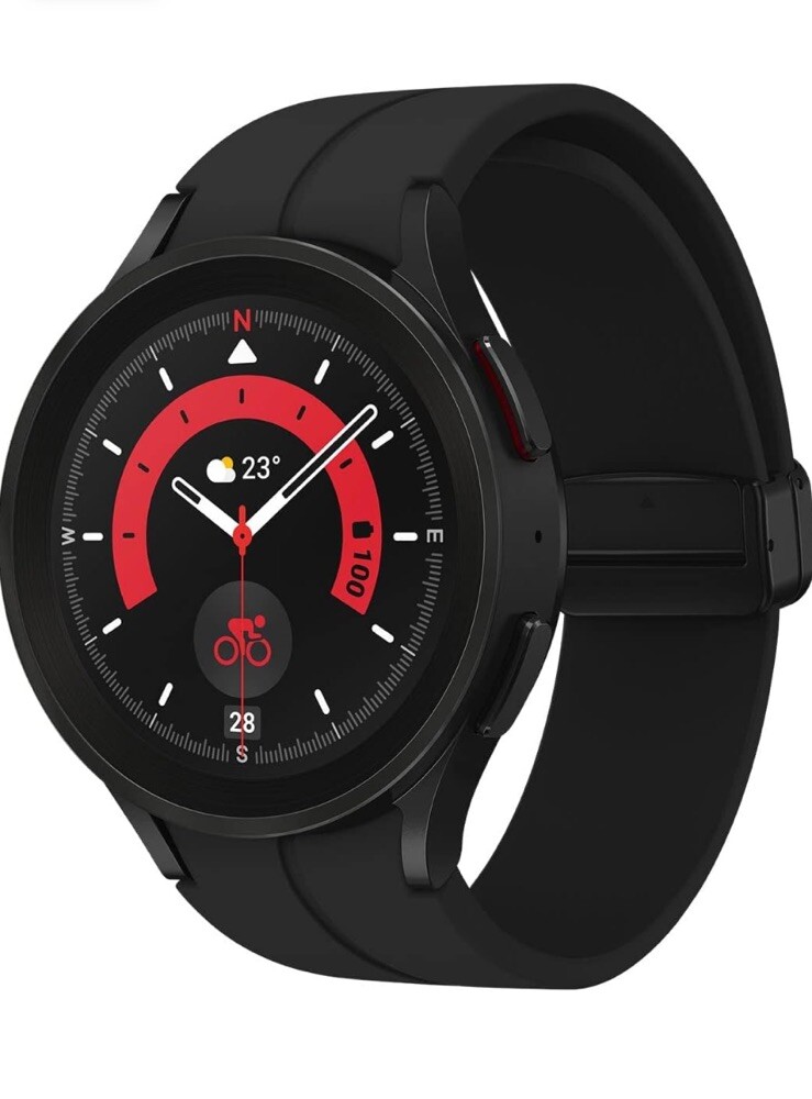Samsung Galaxy Watch5 Pro SM-R925 45mm Titanium Case with D-Buckle Sport Band -