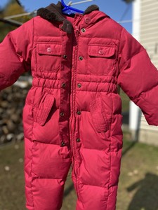 gap down puffer snowsuit