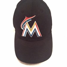 Miami Marlins MLB Youth Size Adjustable Baseball Cap Hat