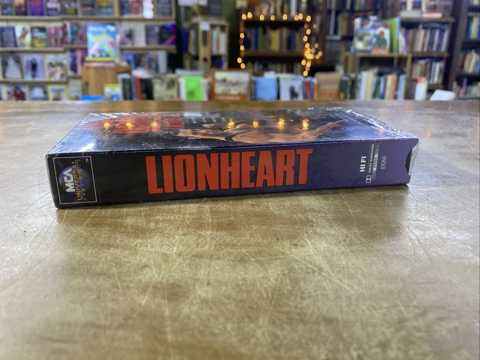 Lionheart 1990 VHS Kung Fu Cult Van Damme Is Lionheart Brand New Factory Sealed - Image 4 of 4