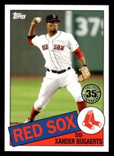 2020 Topps #85-20 Xander Bogaerts 1985 Topps 35th Anniversary  RED SOX