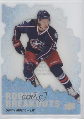 2016-17 Upper Deck Rookie Breakouts /100 Sonny Milano #RB17 RC z3c
