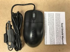 Seal Shield Silver Storm STM042P Medical Grade Washable Optical Scroll Mouse