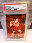 2024-25 Panini Select - En Fuego Reed Sheppard #2 Tie-Dye Prizm /25 (RC) PSA 9