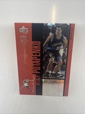 1996-97 SP Premium Collection Holoviews Vitaly Potapenko Rookie Card RC #PC7. rookie card picture