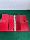 Filofax Calf Leather  Winchester Red Harrods Organiser, Personal Circa 1985 F519