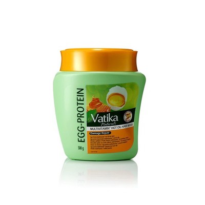 Vatika Naturals Eiprotein Multivitamin Haar 500g (1er Pack), farblos 