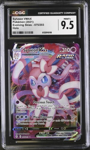 Sylveon VMAX graded CGC 9.5 for sale on eBay