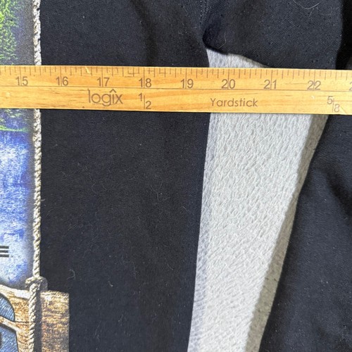 Grunt Style Realtree Fishing It Was This Big schwarzer Hoodie Herren Größe Small - Bild 6 von 7