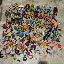 Vintage He-Man MOTU Parts And Accessories Lot Masters Of The Universe 