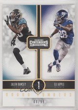 2016 Panini Contenders Round Numbers Holo 8/99 Eli Apple Jalen Ramsey #6 s7f