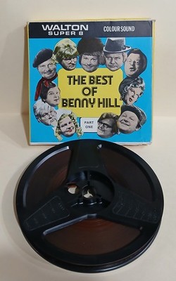 SUPER 8-THE BEST OF BENNY HILL PART ONE-WALTON FILMS-SOUND AND COLOR PRINT-200'