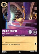 Magic Broom Lively Sweeper 49/204 Ursula's Return Disney Lorcana 017397