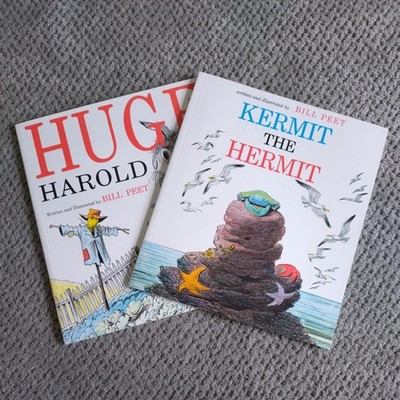 Bill Peet:Kermit the Hermit and Huge Harold (Paperback) children's books