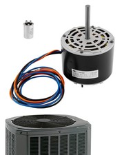 AC Condenser Fan Motor 1/8 HP 1100 RPM 230V For Trane American Standard MOT18688
