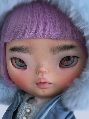 Blythe doll Puppe by Mikiart Takara Lavendula Babe ( erst vor 14 Tagen gekauft)