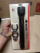 NOS Vintage 1999 Maglite Value Pack With Brackets Flashlight Black- Model S3D616