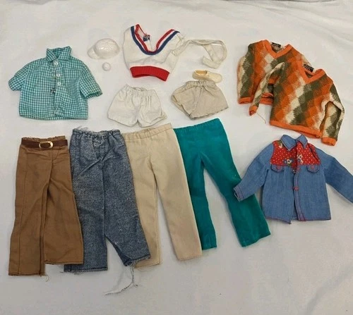 Vtg Barbie Ken Clothing & Accessories Lot  60s 70s