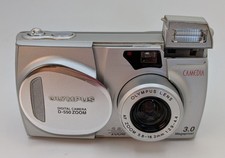 Olympus CAMEDIA D-550 Zoom 3.0MP 2.8x Optical Zoom Digital Camera, Tested