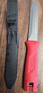 Milwaukee Duct Knife, HVAC tool for flexible ducting, duct board, and insulation