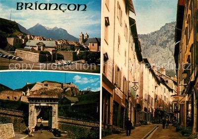 Briancon Vues d ensemble de la ville la plus haute d'Europe Alpes