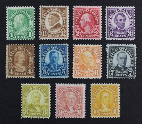 CKStamps: US Stamps Collection Scott#632-634 635-642 Mint H OG