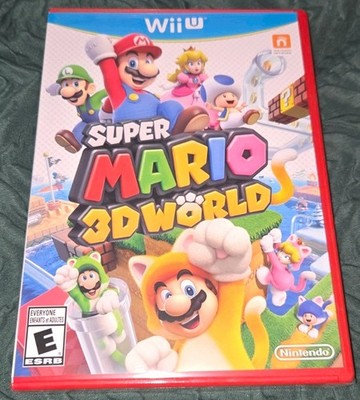 Super Mario 3D World (Nintendo Wii U *Red Box) BRAND NEW FACTORY SEALED 
