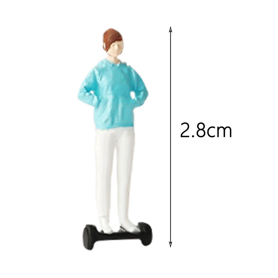 1/64 Mini ornamenti Resina in miniatura per casette, Scene in studio, - Immagine 2 di 4