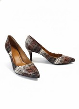 Nine West snakeskin pointed toe pump size 9.5